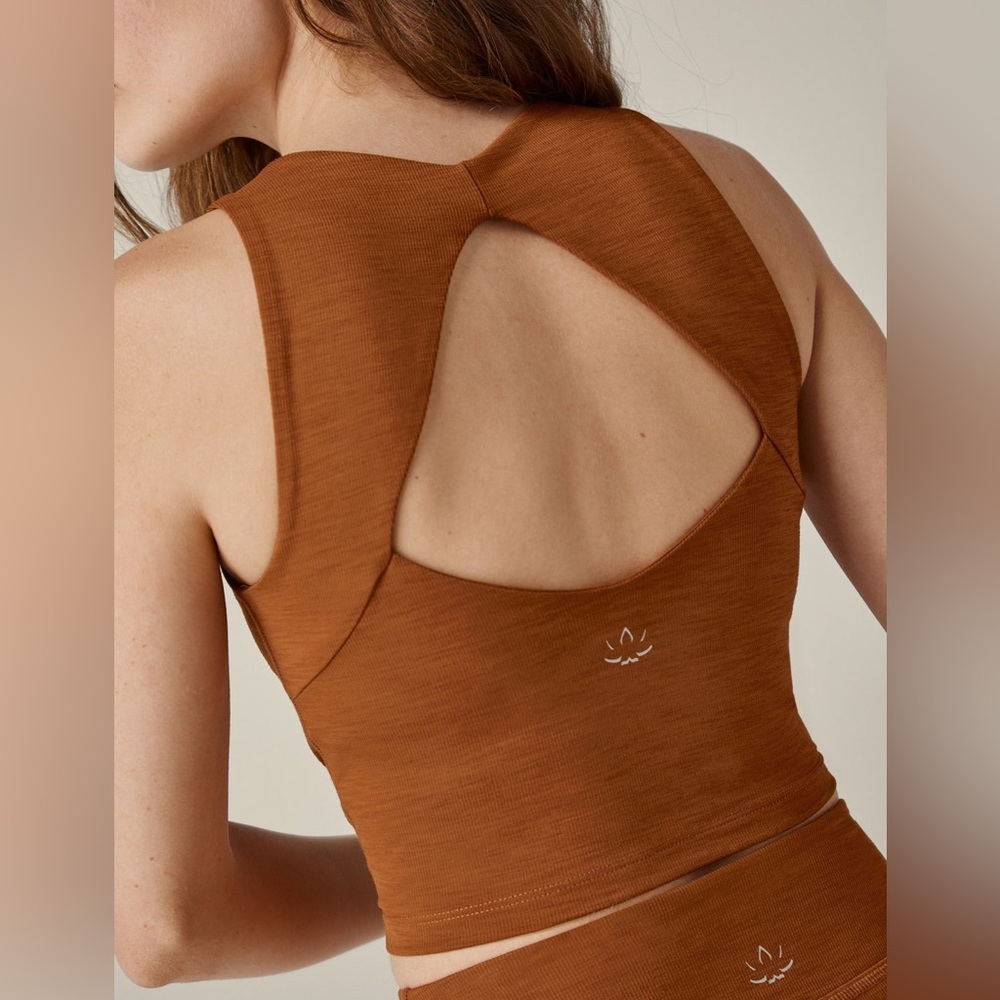 Beyond Yoga Rust Tank Top